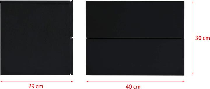 Produktbild En.Casa Ampfing (40 x 29 x 30 cm)