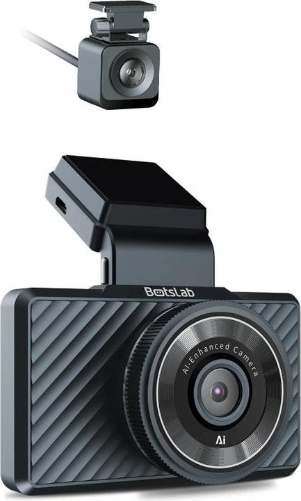 Produktbild Botslab Dash + Rear Camera G500H Pro, 3K, GPS, Wi-Fi, 3inch LCD, schwarz (Eingebautes Display, GPS-Empfänger, WLAN, Eingebaute Anzeige, Full HD)