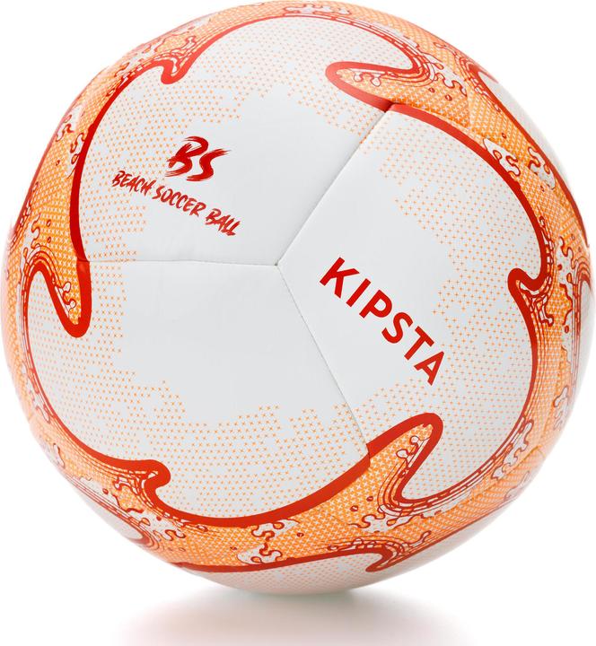 Actual product image Kipsta Beachsoccer Hybridball Light size 5 - white/orange (5)