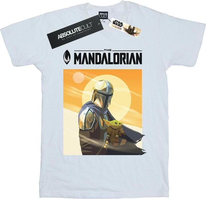 Star Wars The Mandalorian The Child Two Moons TShirt Jungen