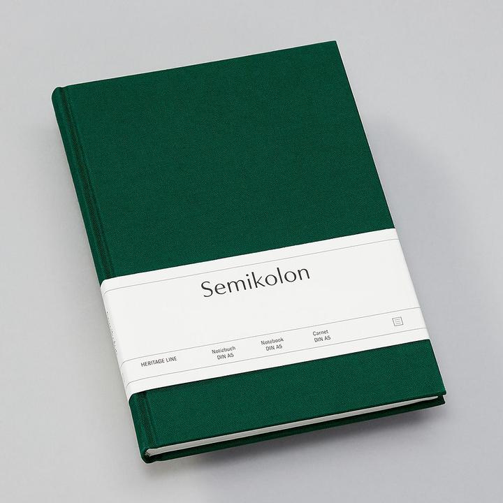 Actual product image Semikolon Classic (A5, Lined, Hardcover)
