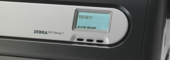 Actual product image Zebra ZXP Series 7 plastic card printer (300 dpi)