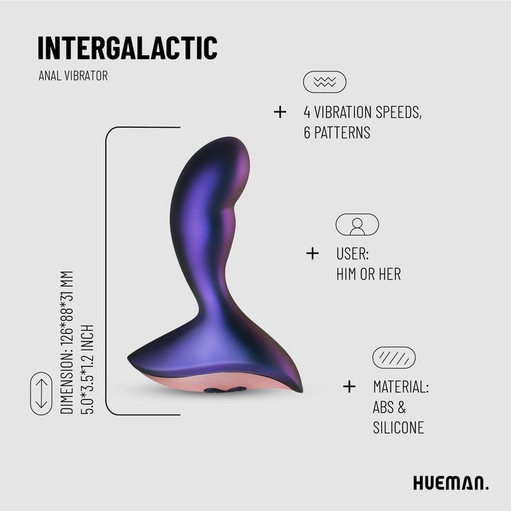 Productafbeelding Hueman Intergalactische Anaal Vibrator