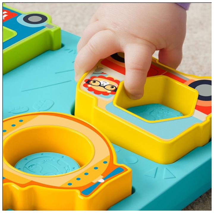 Produktbild Fisher-Price Shapes & Sounds Vehicle Puzzle