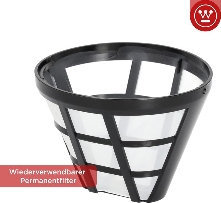 Produktbild Westinghouse Kaffeemaschine Retro 10 Tassen 1,25l Glaskanne