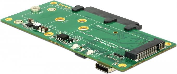 Produktbild Delock SATA / M.2 / mSATA zu USB Type-C Konverter