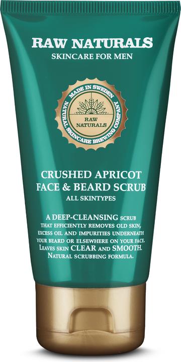 Actual product image Raw Naturals Face & Beard Scrub (Exfoliation, 75 ml)