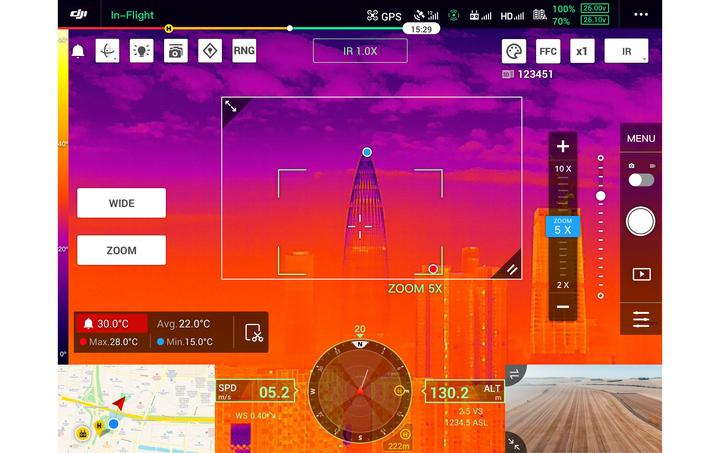 Immagine prodotto DJI Zenmuse H20T (Telecamera del drone, DJI Matrice 300 RTK)
