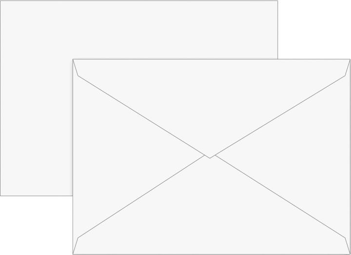 Immagine prodotto Busta C6 (114 x 162 mm, 25 x)