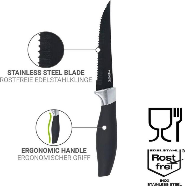 Produktbild Wenko Steakmesser Otis 4 Stk. (4 Stück, Messer)