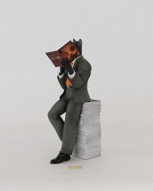 Actual product image Plastoy Black Sad - Black Sad