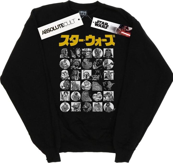 Produktbild Star Wars Japanese Character Thumbnail Sweatshirt Jungen (152, 158)