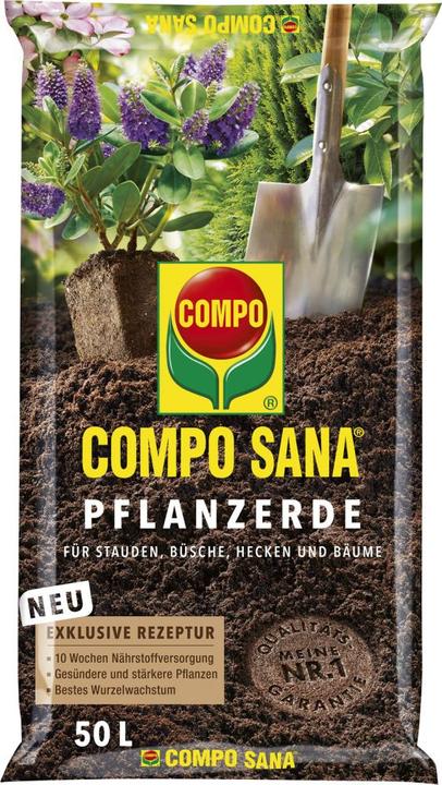 Produktbild Compo Pflanzerde Sana 50 L (50 l)
