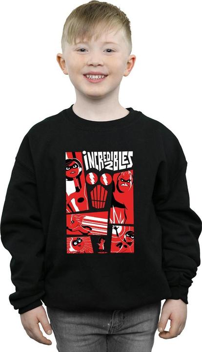 Produktbild Disney The Incredibles Collage Sweatshirt Jungen (152, 158)