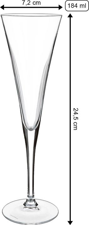 Produktbild Villeroy & Boch Sektspitze, Set 2tlg. Purismo Special (12 cl, 2 Gläser, Sektgläser)
