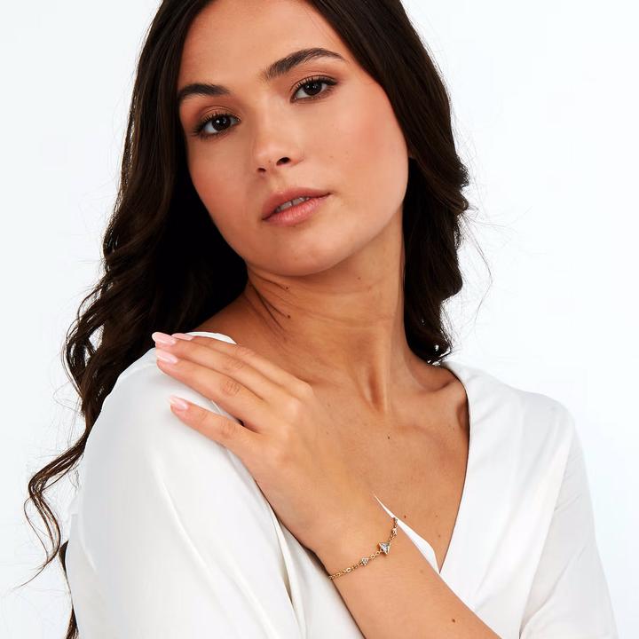 Produktbild Morellato Beautiful gold-plated bracelet Trilliant SAWY03 (19 cm, Edelstahl)