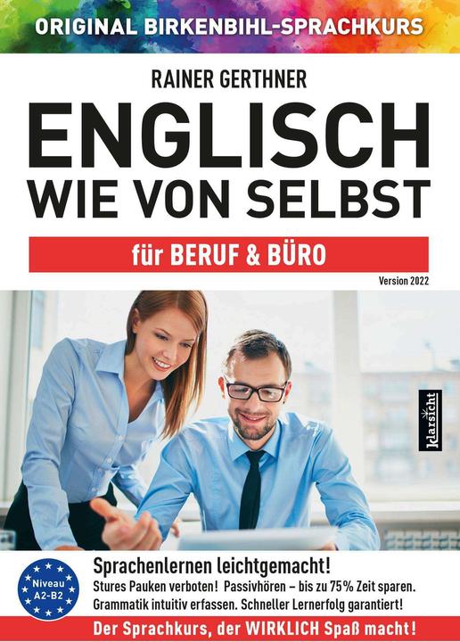 Produktbild Gerthner:English as if by itself for (Englisch, Rainer Gerthner, Original Birkenbihl Sprachkurs, Vera F. Birkenbihl, 2021)
