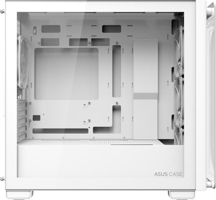 Actual product image ASUS Go A23 PLUS TG ARGB WHITE (Mini-ITX, mATX)