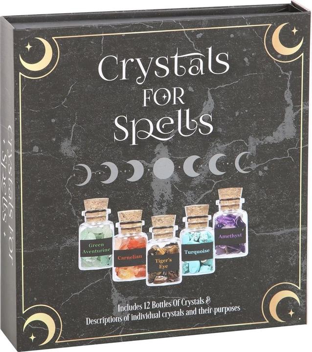 Actual product image Something Different Herbs For Spells Crystal Set (Pack of 12)