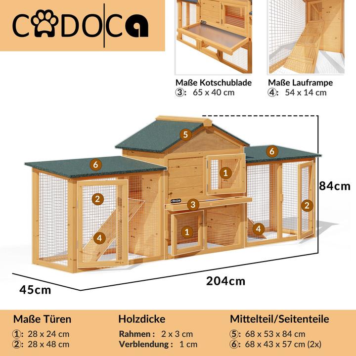 Produktbild Deuba Kaninchenstall