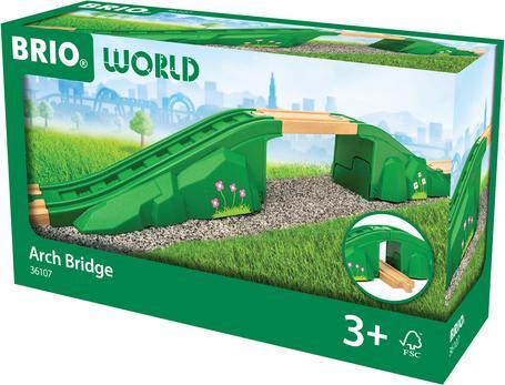 Produktbild Ravensburger BRIO World - 36107 Modulare Brücke | Zugset-Zubehör für Kinder ab 3 Jahren