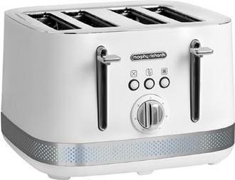 Produktbild Morphy Richards Illumination weisser 4-Scheiben-Toaster