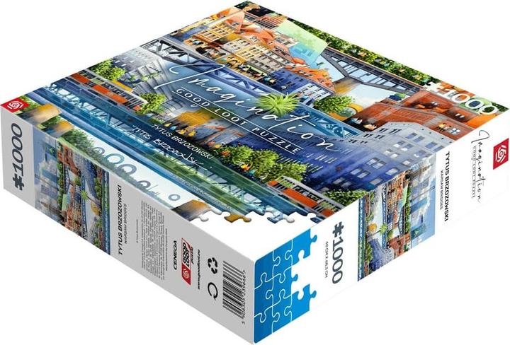 Actual product image Good Loot Puzzle 1000 Titas Brizovskis Bridges of Warsaw (1000 pieces)