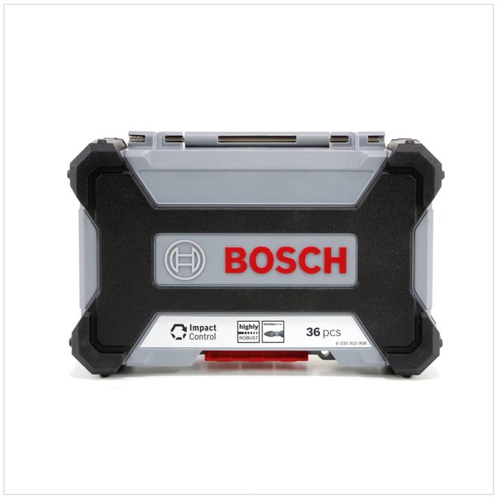 Produktbild Bosch Professional Zubehör 36-tlg. Impact Control Schrauberbit-Set (Kreuz Phillips PH M1, Kreuz Phillips PH M2, Kreuz Pozidriv PZ M2, Kreuz Phillips PH M3, Kreuz Pozidriv PZ M3)