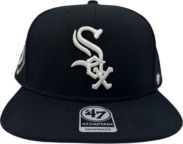 47 Brand snapback cap mlb chicago white sox sure shot captain (One Size)
