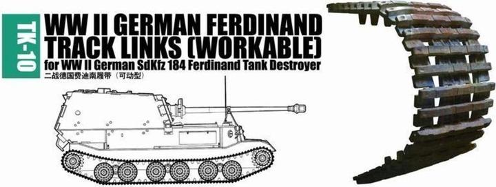 Actual product image Trumpeter WWII German Ferdinand for WWII German Sdkfz tank destroyer