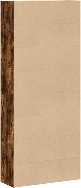 Actual product image VidaXL Bücherregal Bücherschrank Standregal Raumteiler Wandregal Räuchereiche (80 x 30 x 189 cm)