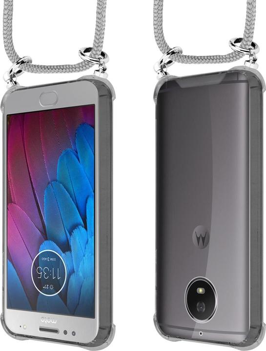 Produktbild Cadorabo TPU Handy Kette SILBER Cover