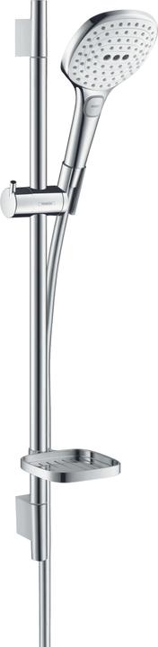 hansgrohe Brauseset RAINDANCE SELECT E 120 3jet Bsta Unica'S Puro 650mm weiss/chrom