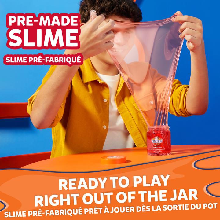Actual product image Elmer's ready-made slime pink 236ml tin