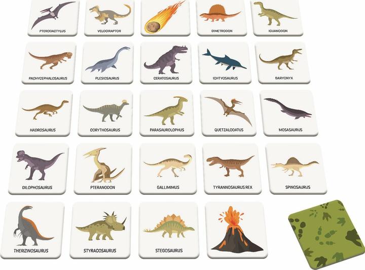 Actual product image Dino Pexeso dinosaur