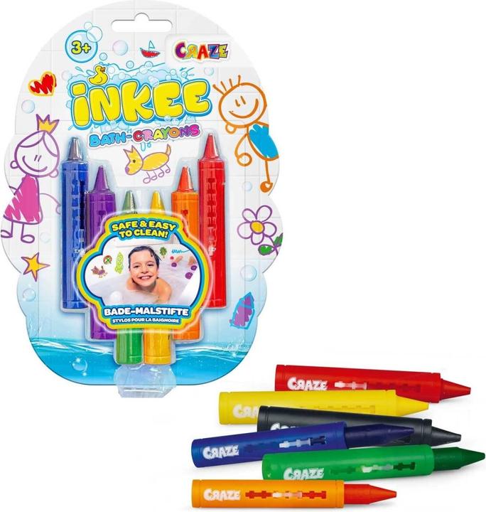 Produktbild Craze Badespass Inkee Bade-Malstifte