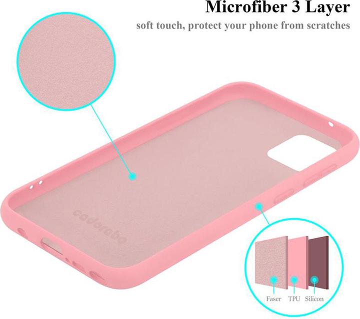 Actual product image Cadorabo TPU Liquid Silicone Case Cover (Samsung Galaxy A81)