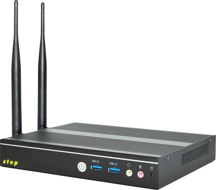 Actual product image Step PC Micro DS8105 without operating system (i5-10210U 8GB 128GB SSD 1x DP 2x HDMI) ** ACTION ** (Intel Core i5-10210U, 8 GB, 128 GB, Intel UHD Graphics)