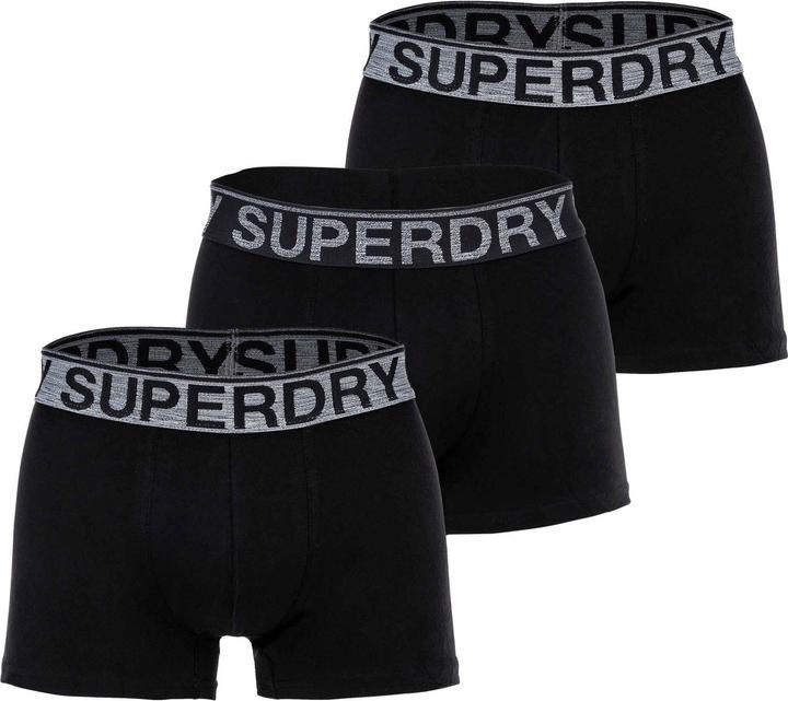 Superdry Boxershort Casual Bequem sitzend (S, 3er Pack)