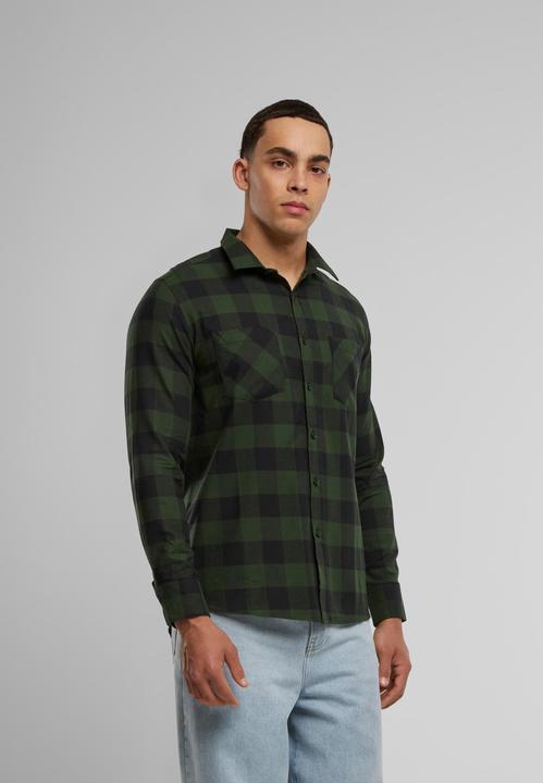 Actual product image Urban Classics Checked Flannel Shirt (4XL)