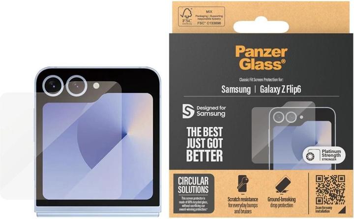 PanzerGlass Classic Fit (1 pièce(s), Samsung Galaxy Z Flip6)