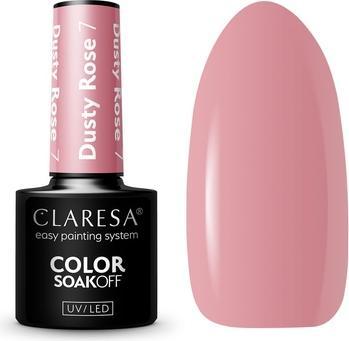Claresa 7 Dusty Rose UV-Nagellack 5ml (Beige, Farblack)