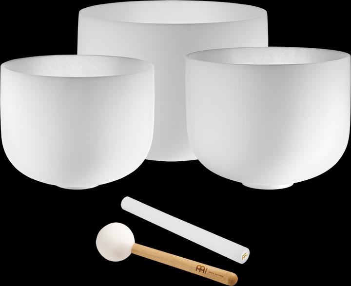 Produktbild Meinl Crystal Singing Bowl Set - 9A/12F/14C (Klangschale)