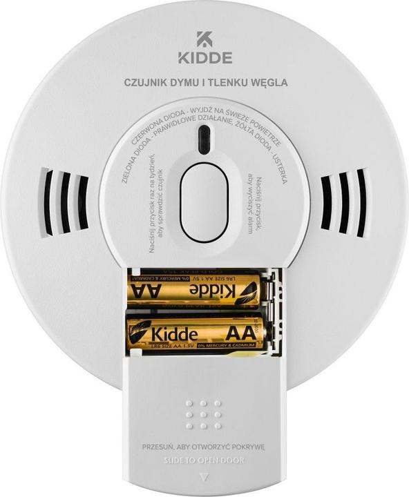 Actual product image Kidde Dualny czujnik dymu i tlenku węgla K10SCO