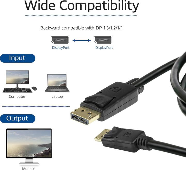 Produktbild DisplayPort — DisplayPort (1 m, DisplayPort)