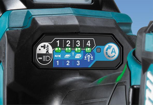 Actual product image Makita XGT TD001GM201 Battery Impact Wrench 40VMAX (Rechargeable battery operated)