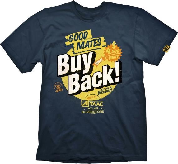 Gaya Entertainment Call of Duty: Warzone T-Shirt "Buy Back" French Navy