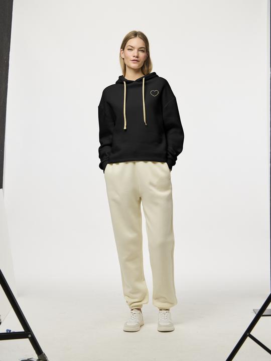Actual product image Pieces Pcchilli Ls Heart Hoodie Noos Bc (L)