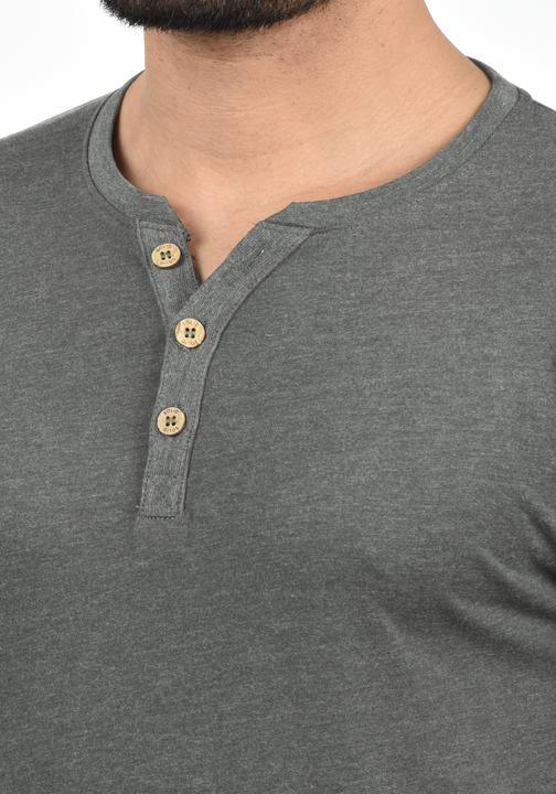 Immagine prodotto Solid Volker T-Shirt A Maniche Corte Maglietta Da Uomo Con Collo Grandad (3XL)