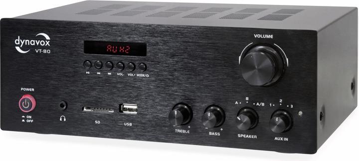 Actual product image Dynavox VT80 Stereo Compact Amplifier (Amplifier)
